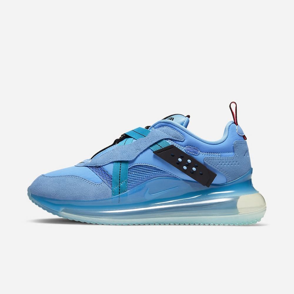 Sneakers Nike Air Max 720 OBJ Slip Bleu 2019-843 University Blue/Industrial Blue/Black Homme | PCW-68314040